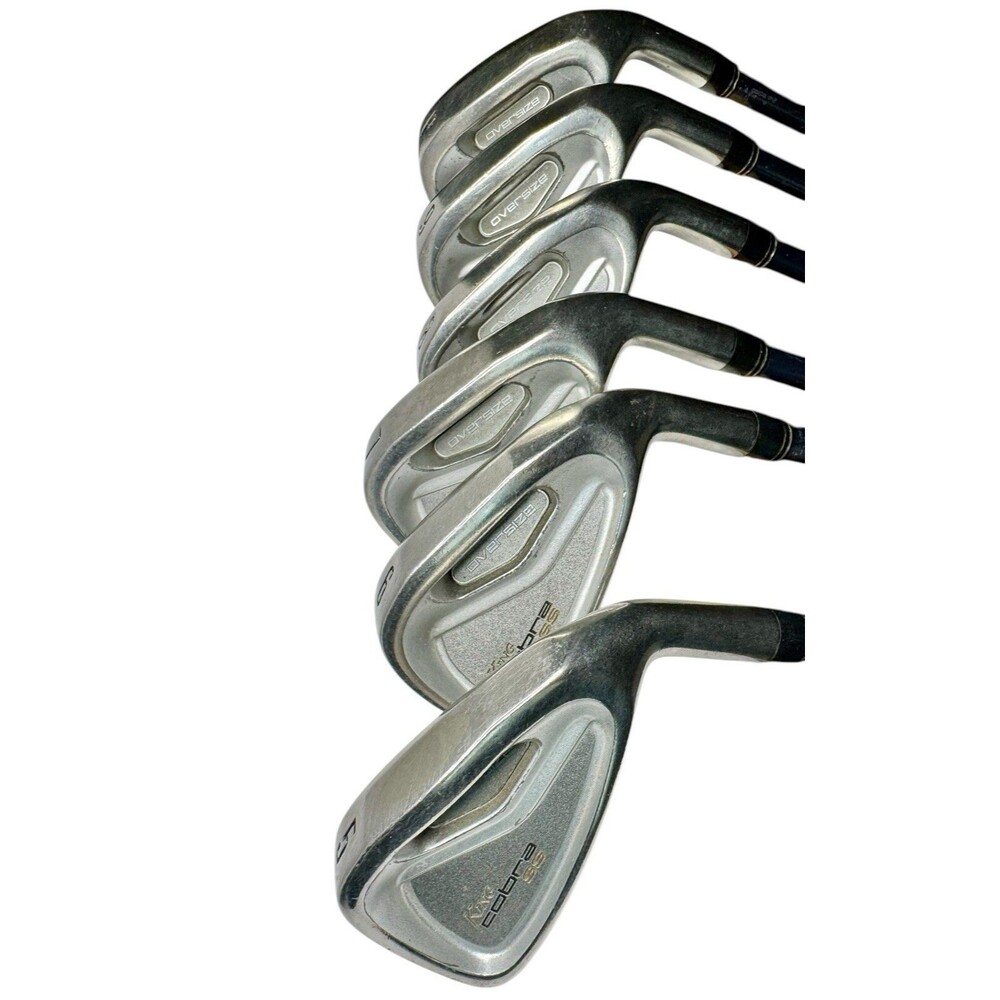 King Cobra SS Oversize Iron set P, 9, 8, 7, 6, 5  Regular Flex Graphite Shaft RH